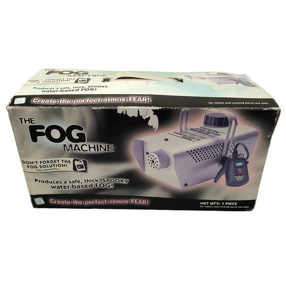 Gemmy 400W Fog Machine Model 27924 Halloween Party Smoke Effect In Original Box - Picture 16 of 16